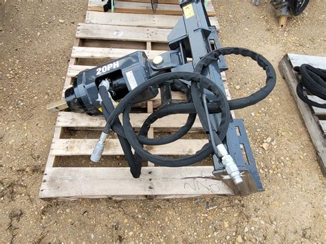 bobcat lt304 skid steer auger|20PH Auger .